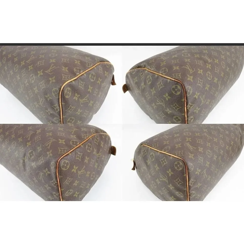 Authentic LOUIS VUITTON Speedy 40 Monogram Boston Handbag Purse #44172. 842